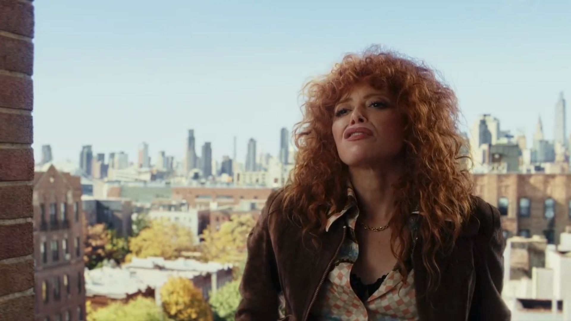 Charlie on the balcony in Poker Face season 2 episode 9 (Image via Peacock)